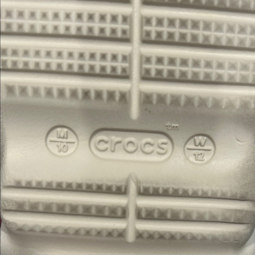 CROCS Tundra Echo Trainer’s Off-White unisex size M10  W12 - Picture 10 of 11